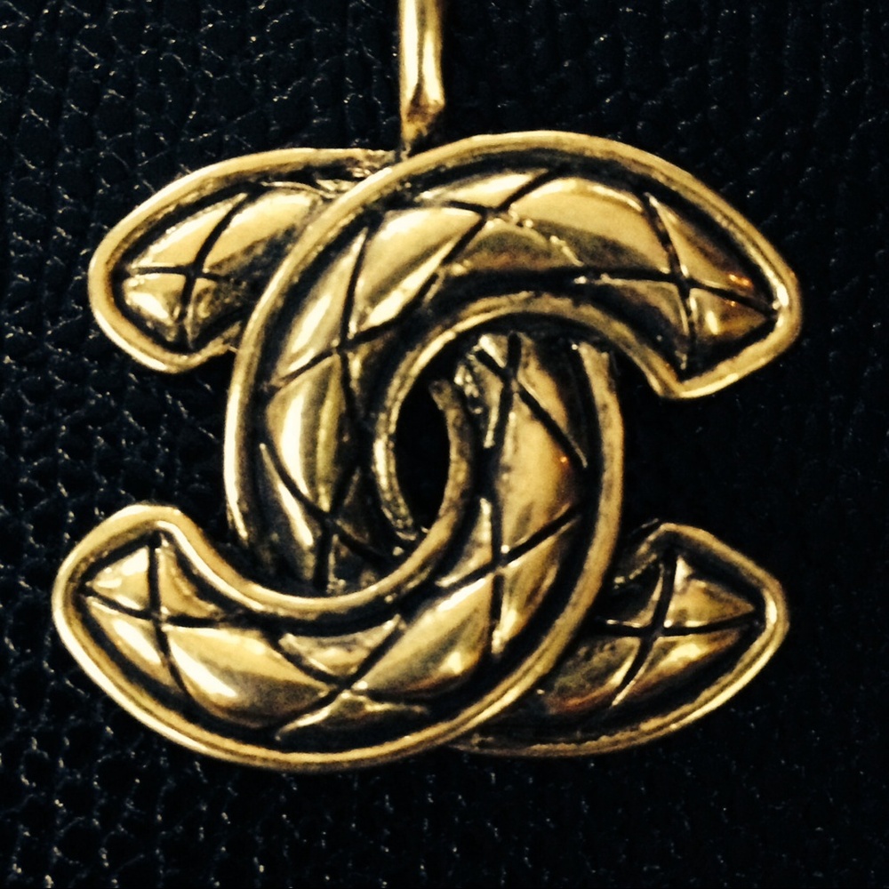 Chanel Logo Pendant